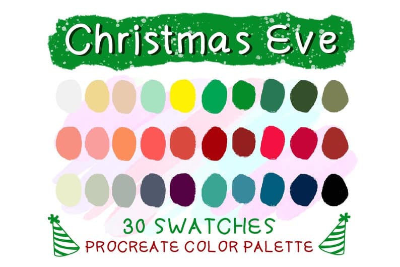 Christmas Eve Color Palettes