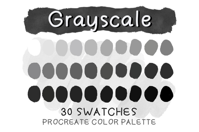 Gray Scale Color Palettes