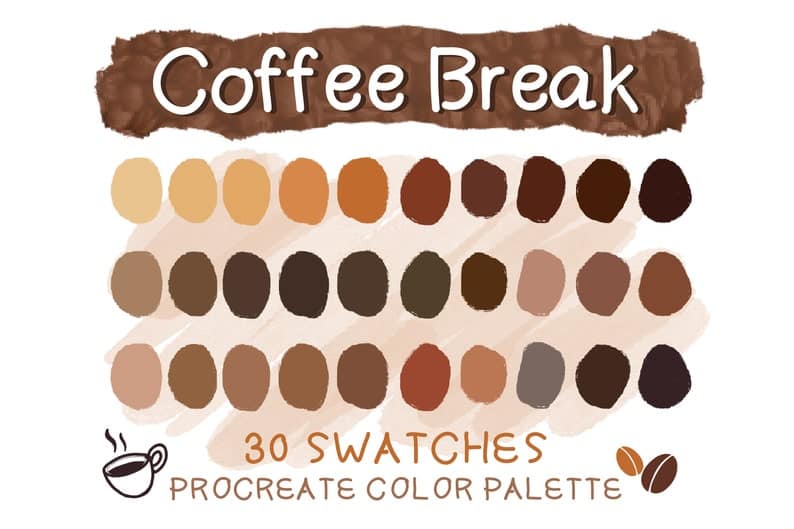 Coffee Break Color Palettes