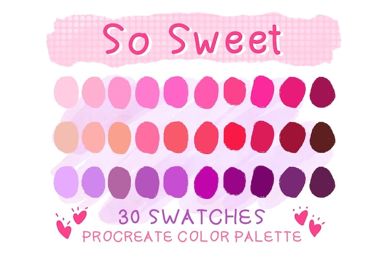 So Sweet Color Palettes