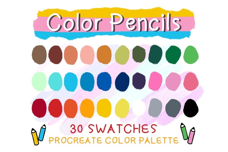 Color Pencil Color Palettes