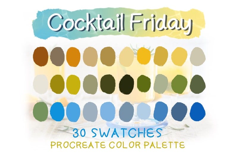 Cocktail Friday Color Palettes