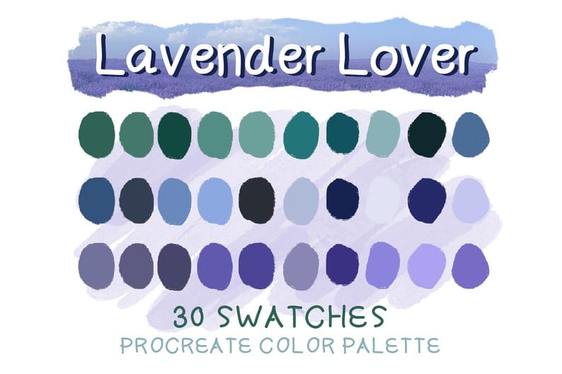 Lavender Lover Color Palettes
