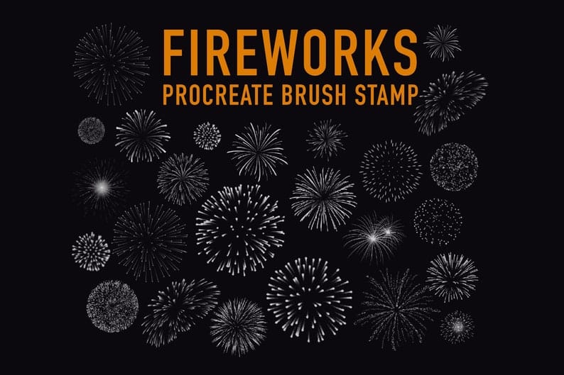 Fireworks Stamps Brushes