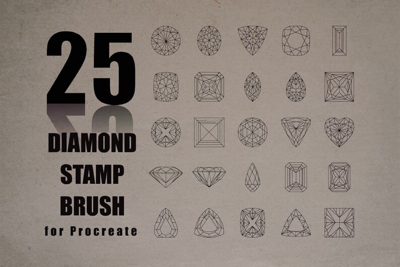 DIAMOND Stamps Brushes