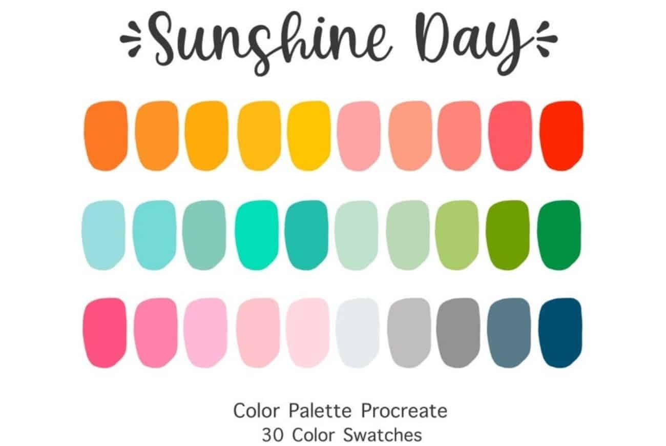 Sunshine Day Color Palette