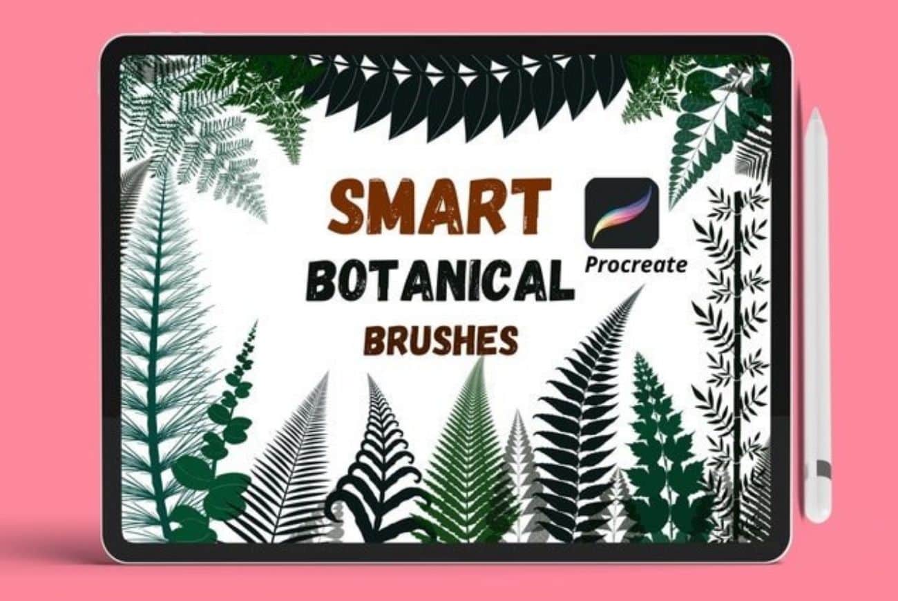 15 Greenery Foliage SMART Brushes