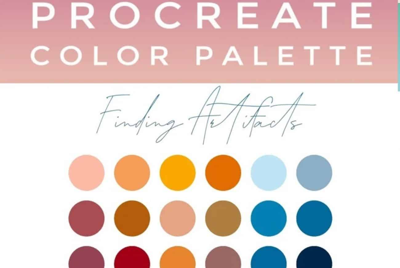 Procreate Color Palette Finding Artifacts