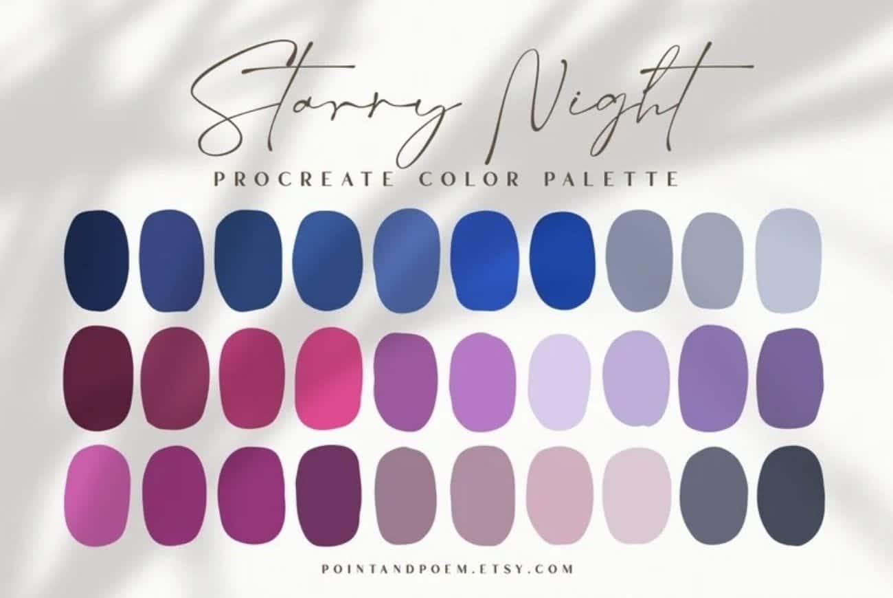 Color Palette | Starry Night