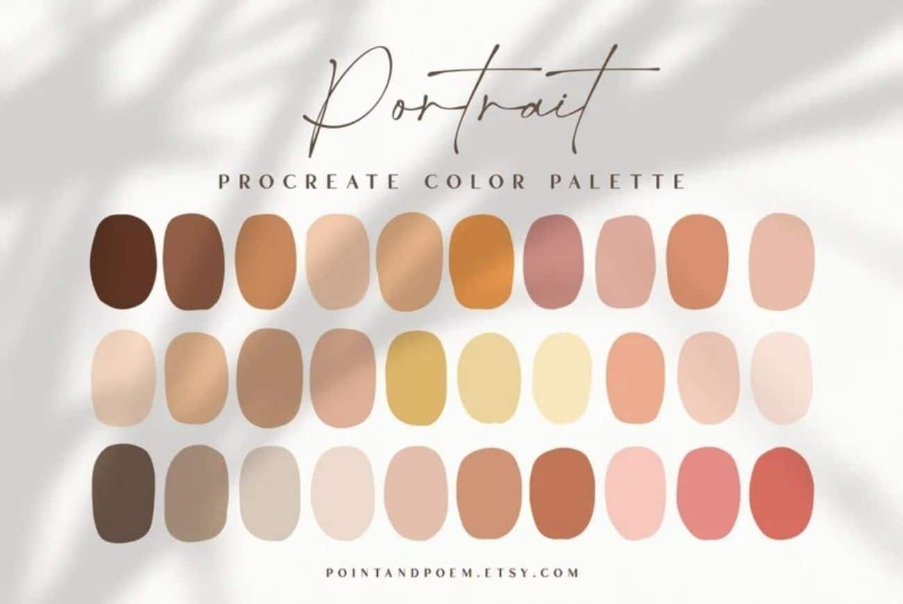 Procreate Color Palette | Portrait