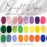 Procreate Color Palette | Bright Pops