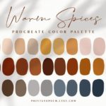 Procreate Color Palette | Warm Spices