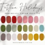Procreate Color Palette | Festive Holidays
