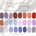 Procreate Color Palette | Fall Tunes