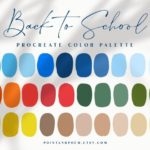 Procreate Color Palette | Back to School