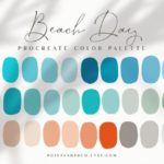 Procreate Color Palette | Beach Day