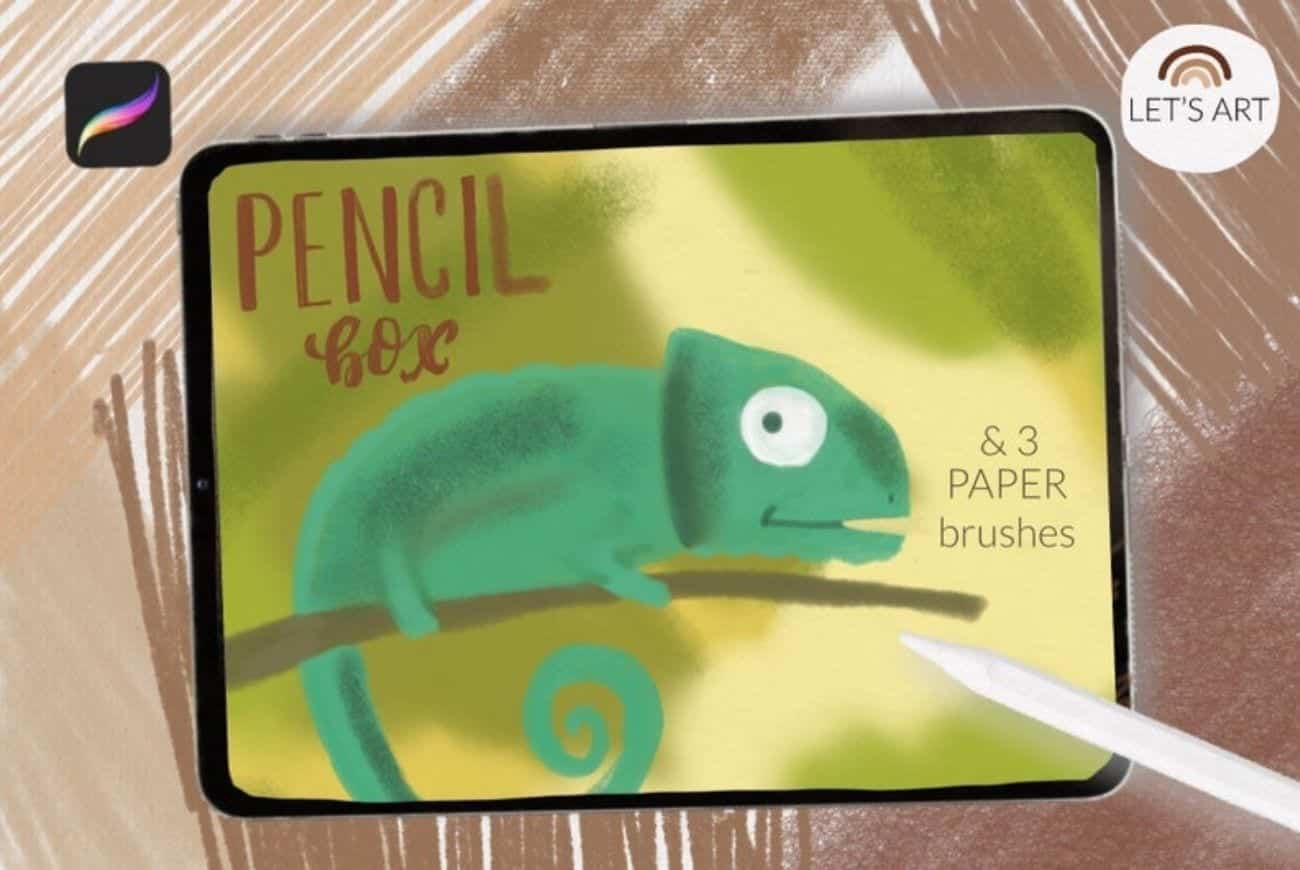 Procreate Pencil Texture Brushes