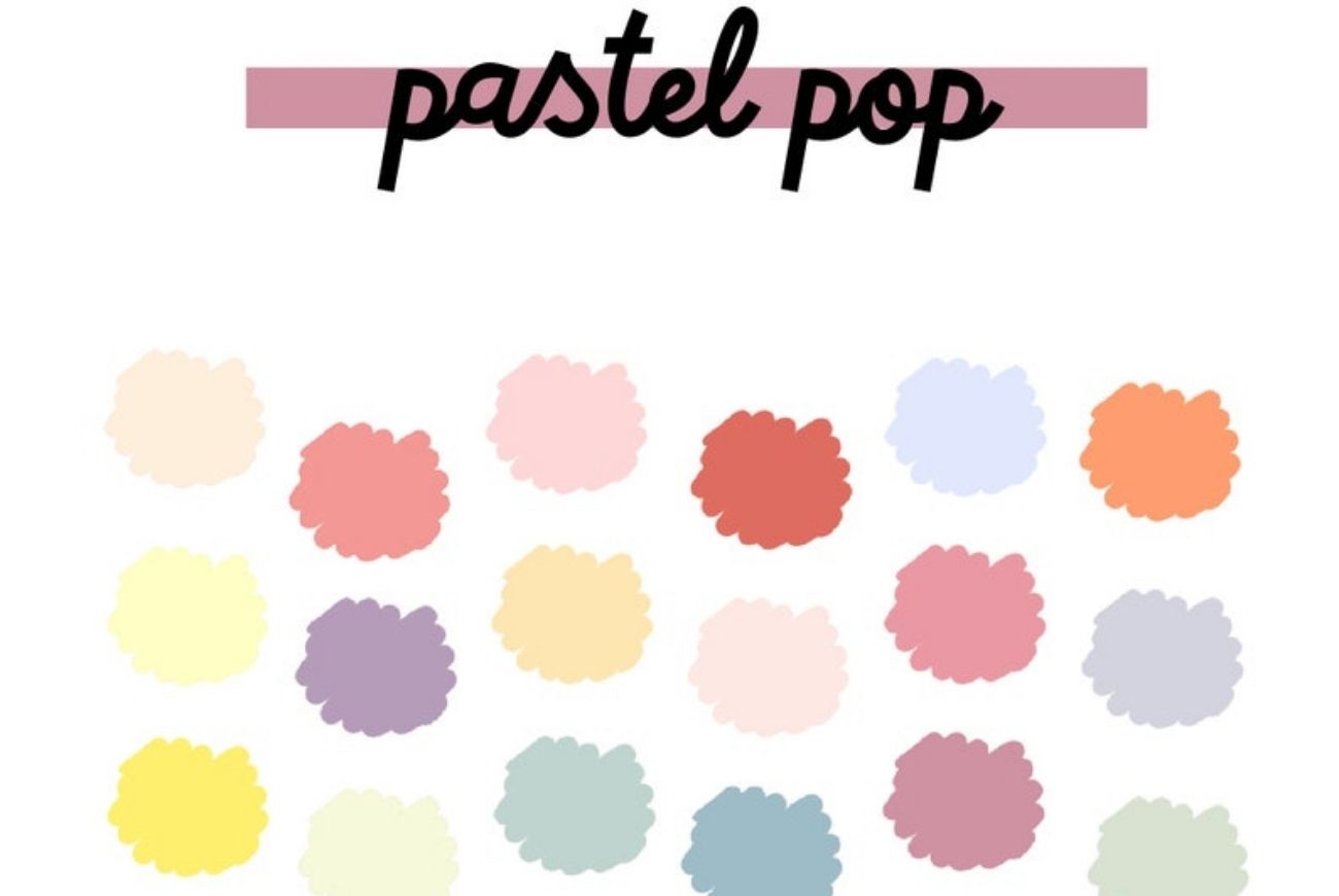 Pastel Color Palette for Procreate 5x iPad
