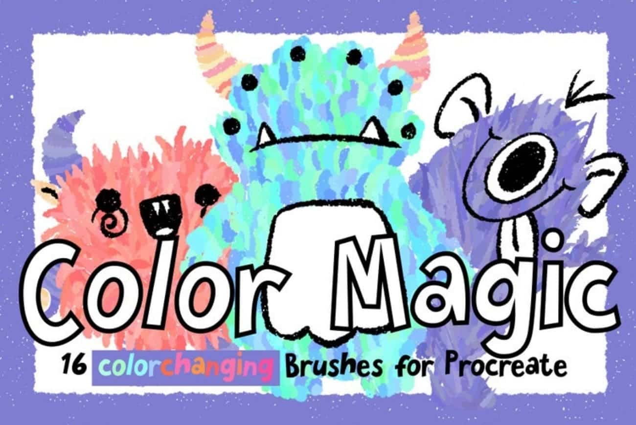 COLOR MAGIC-16 ColorChanging ProcreateBrushes