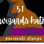 51 Wizard’s Hat Procreate Stamp Brushes
