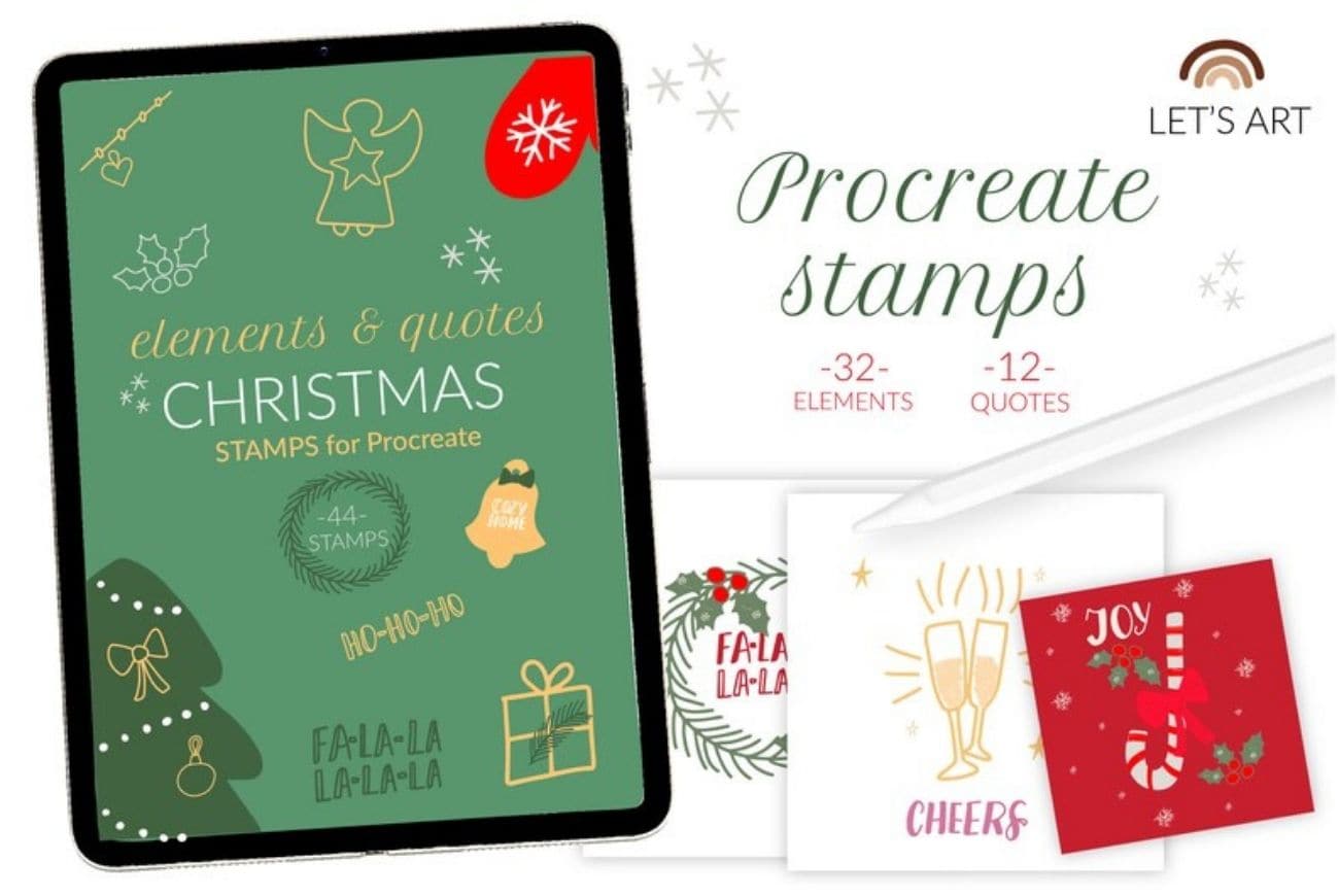 Christmas Greeting Cards Stamps