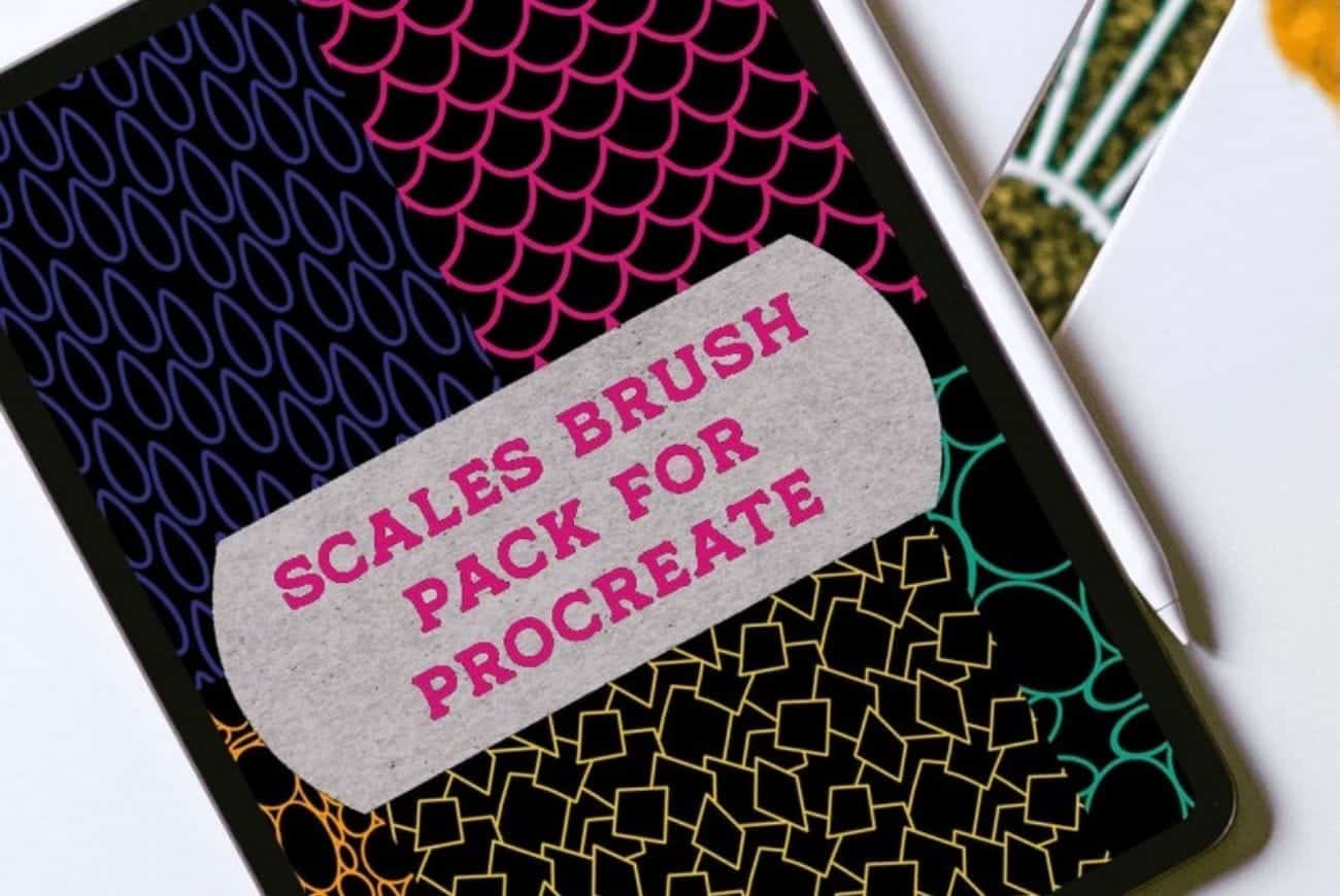 Scales Brush Pack for Procreate