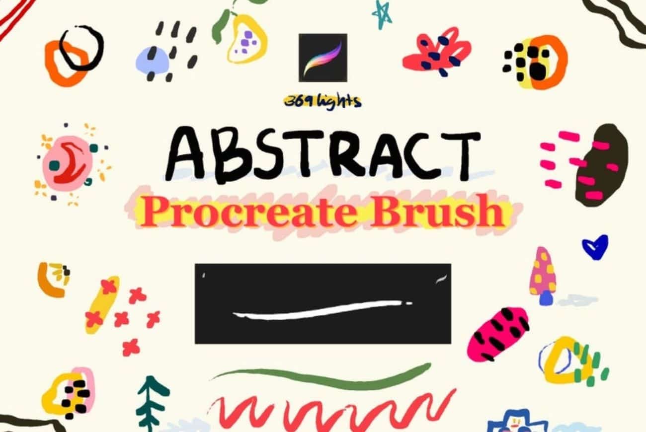 Abstract Procreate Pen Brushes