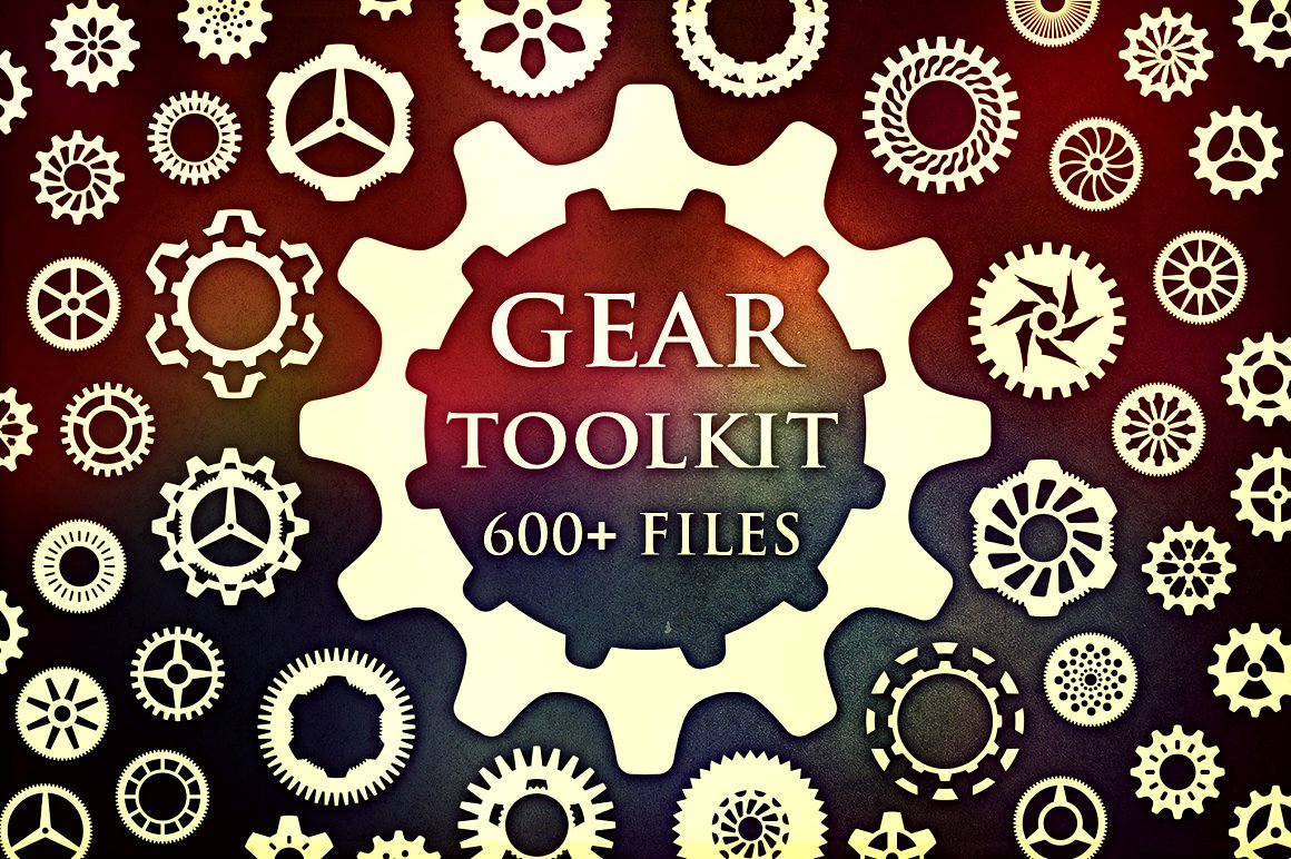 Gears and Wheels Brushes