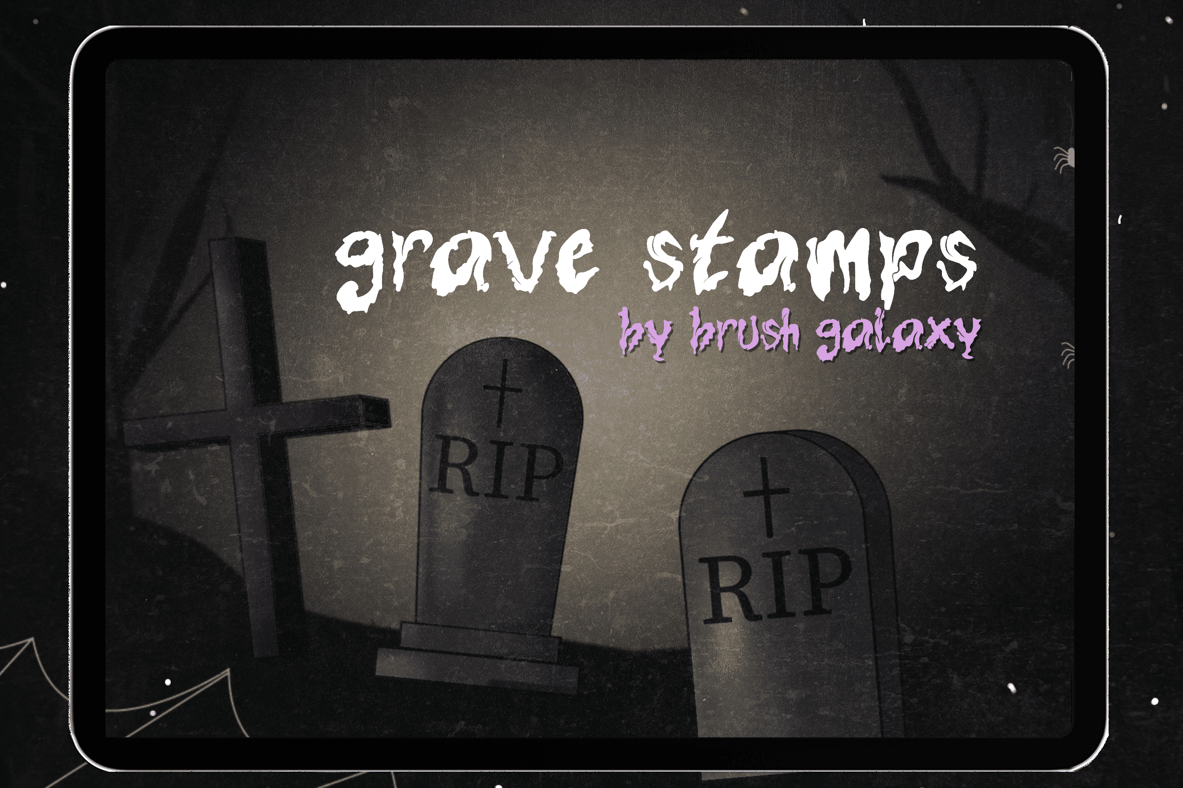 Grave Stamp – Halloween Brushes