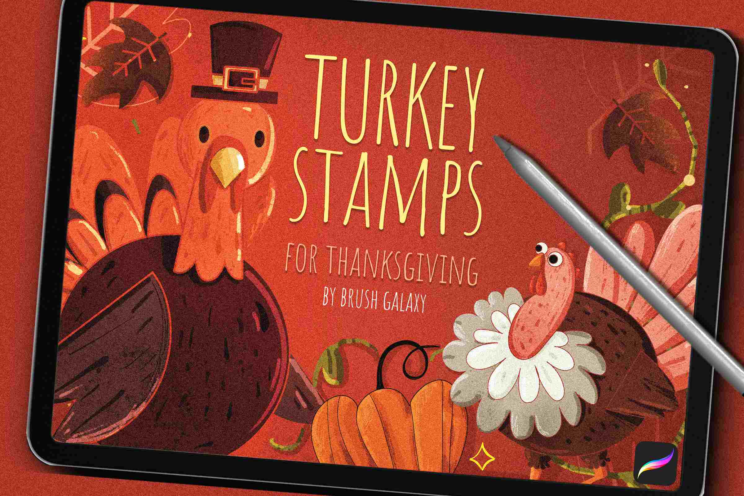 Turkey Stamp Brushes