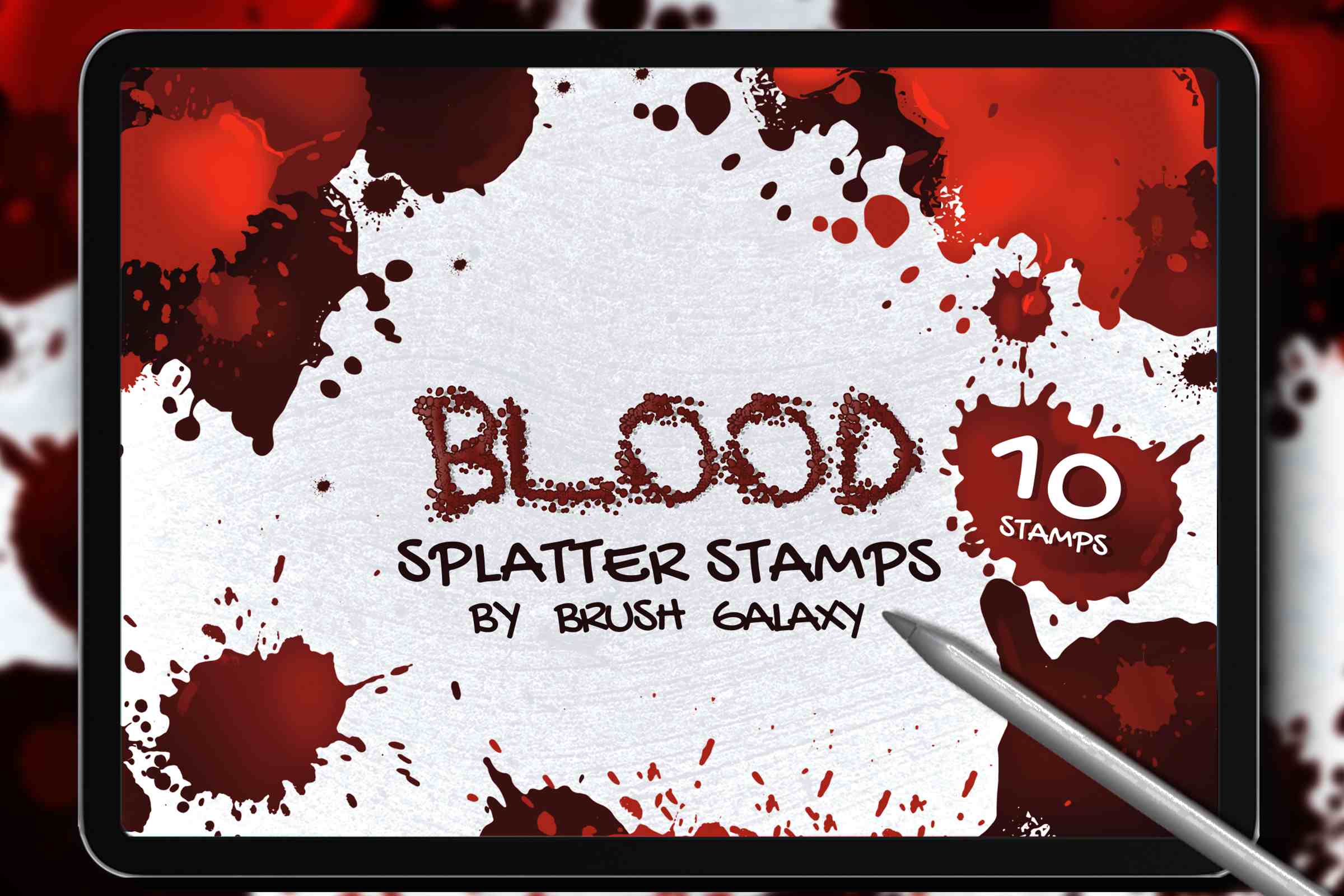 BLOOD STAMPS Brush Pack