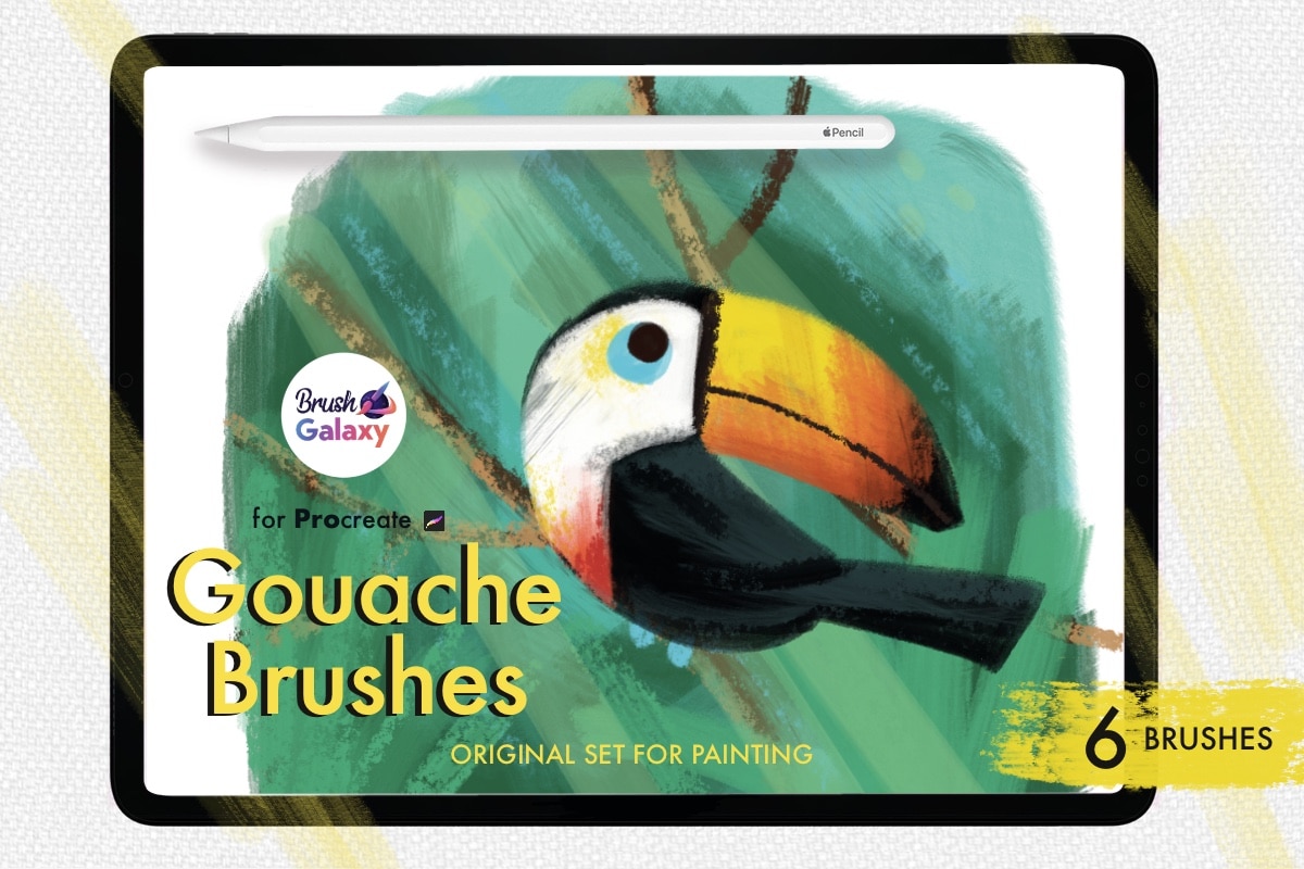 GOUACHE Brush Set