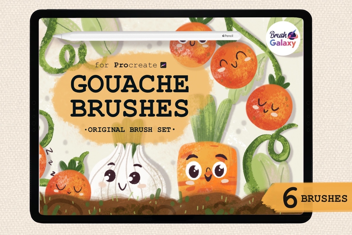 GOUACHE Brush Set Vol 2