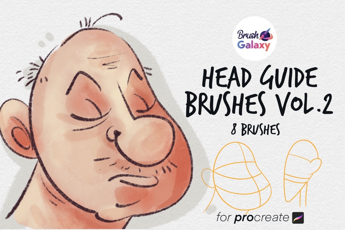 Head Guide Brush Set Vol 2