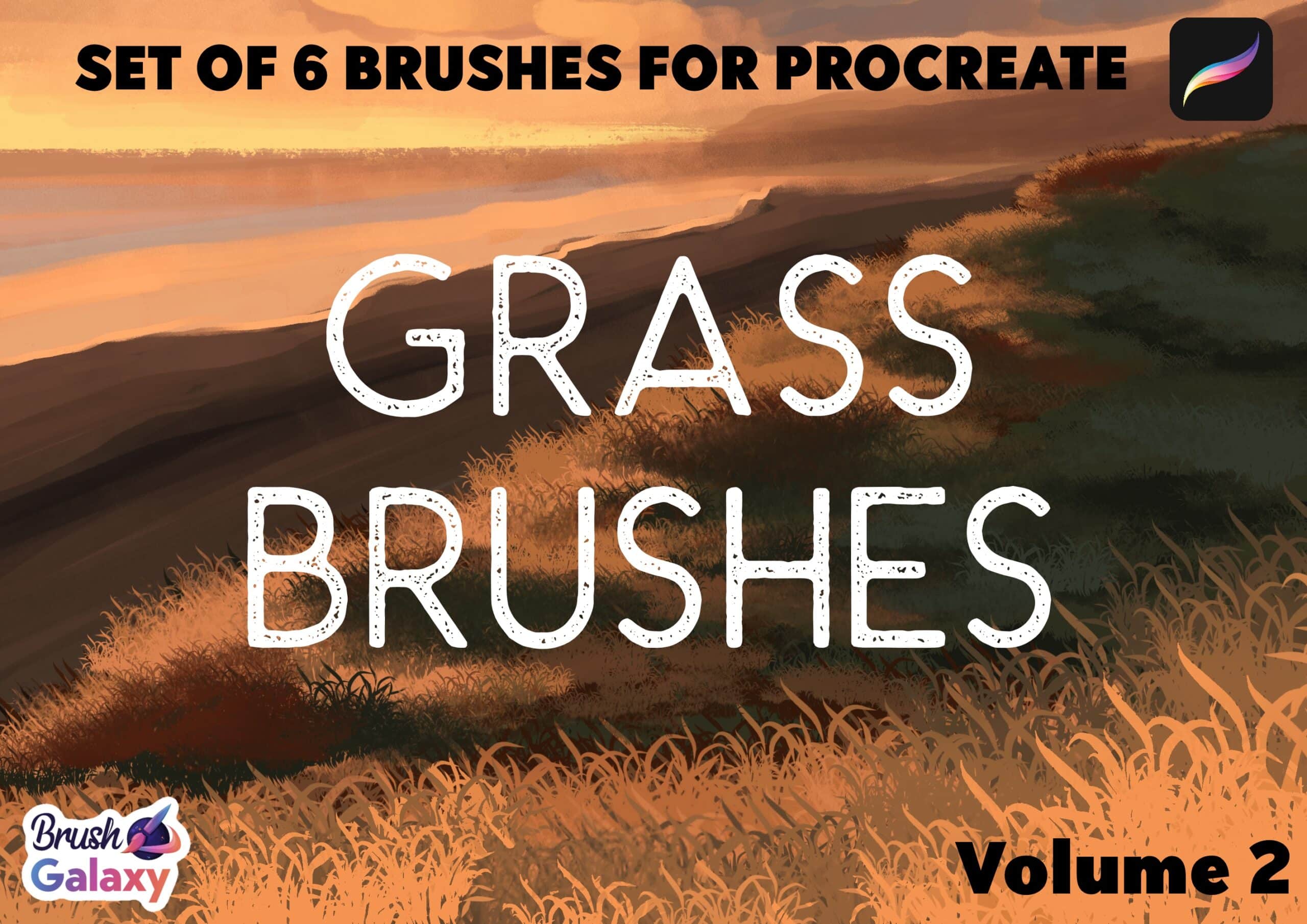 Grass Brush Set Vol 2
