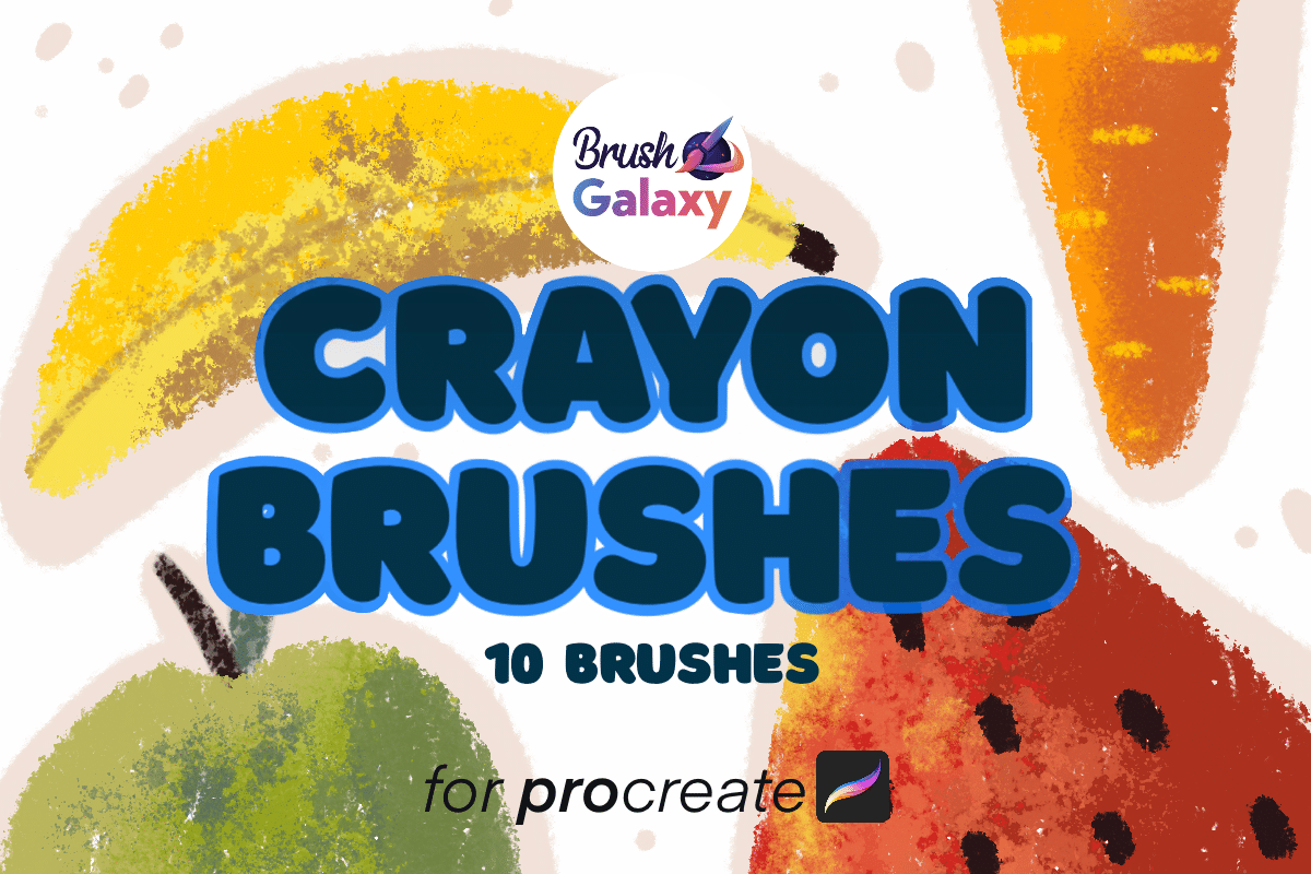 Crayon Brush Set