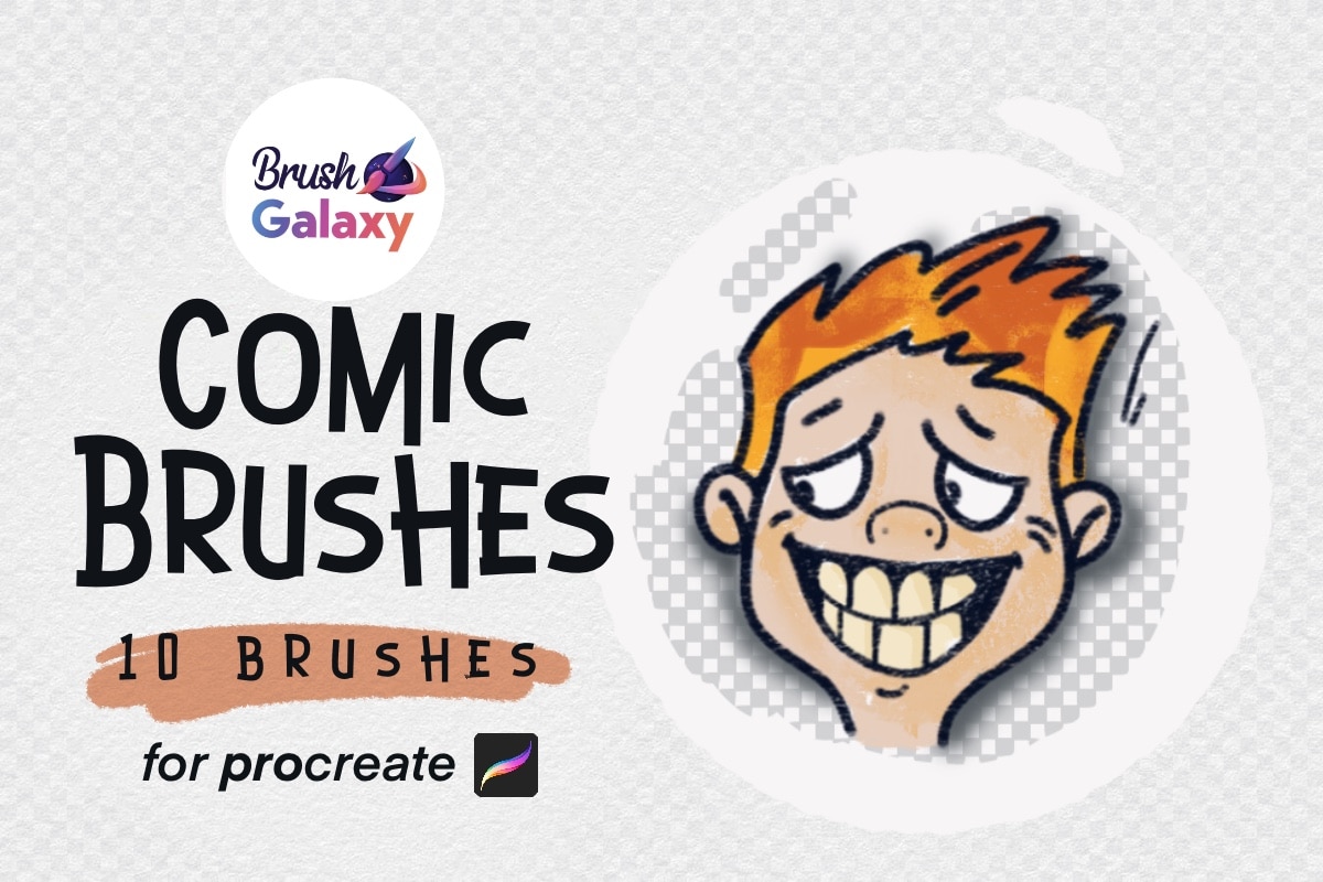 Comic Brush Set