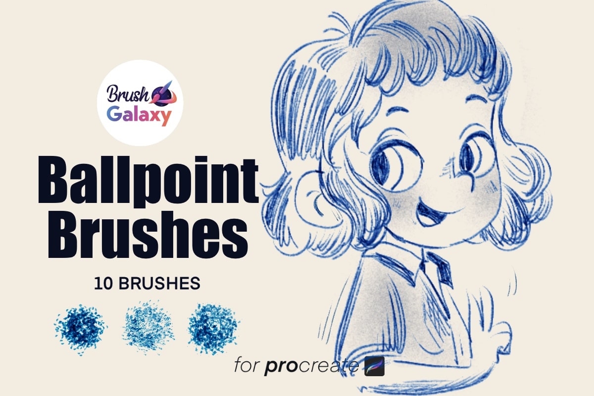 Ballpoint Brush Set Vol 2