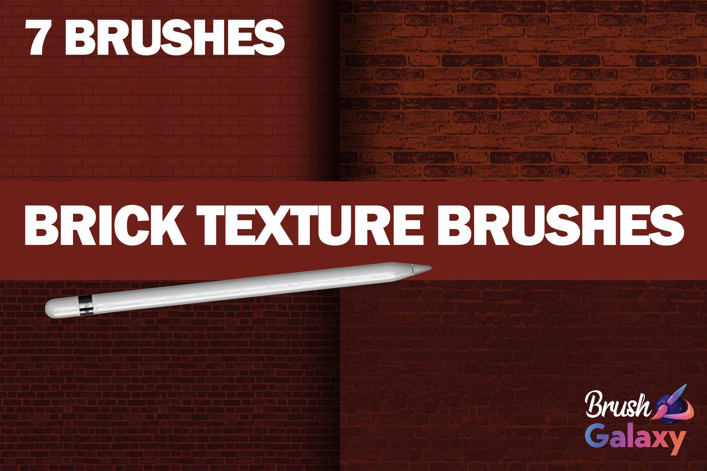 Brick Texture Brush Pack