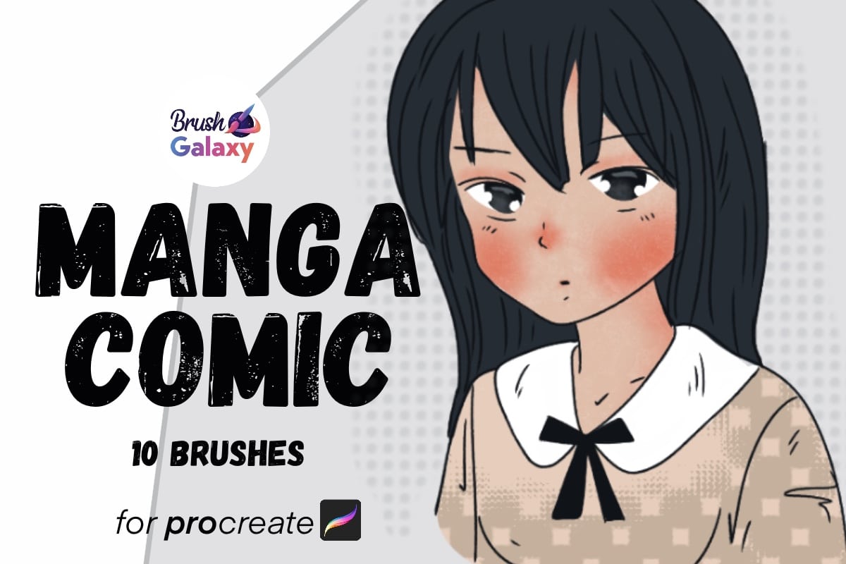 Manga Comic Brush Set