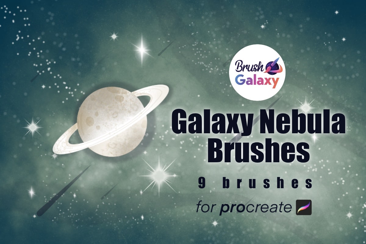 Galaxy Nebula Brush Set