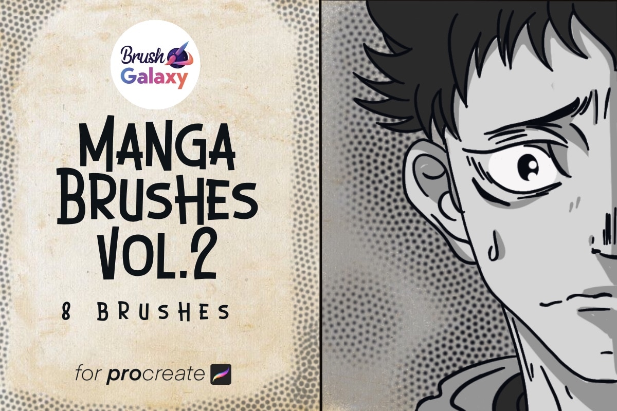 Manga Brush Set Vol 2