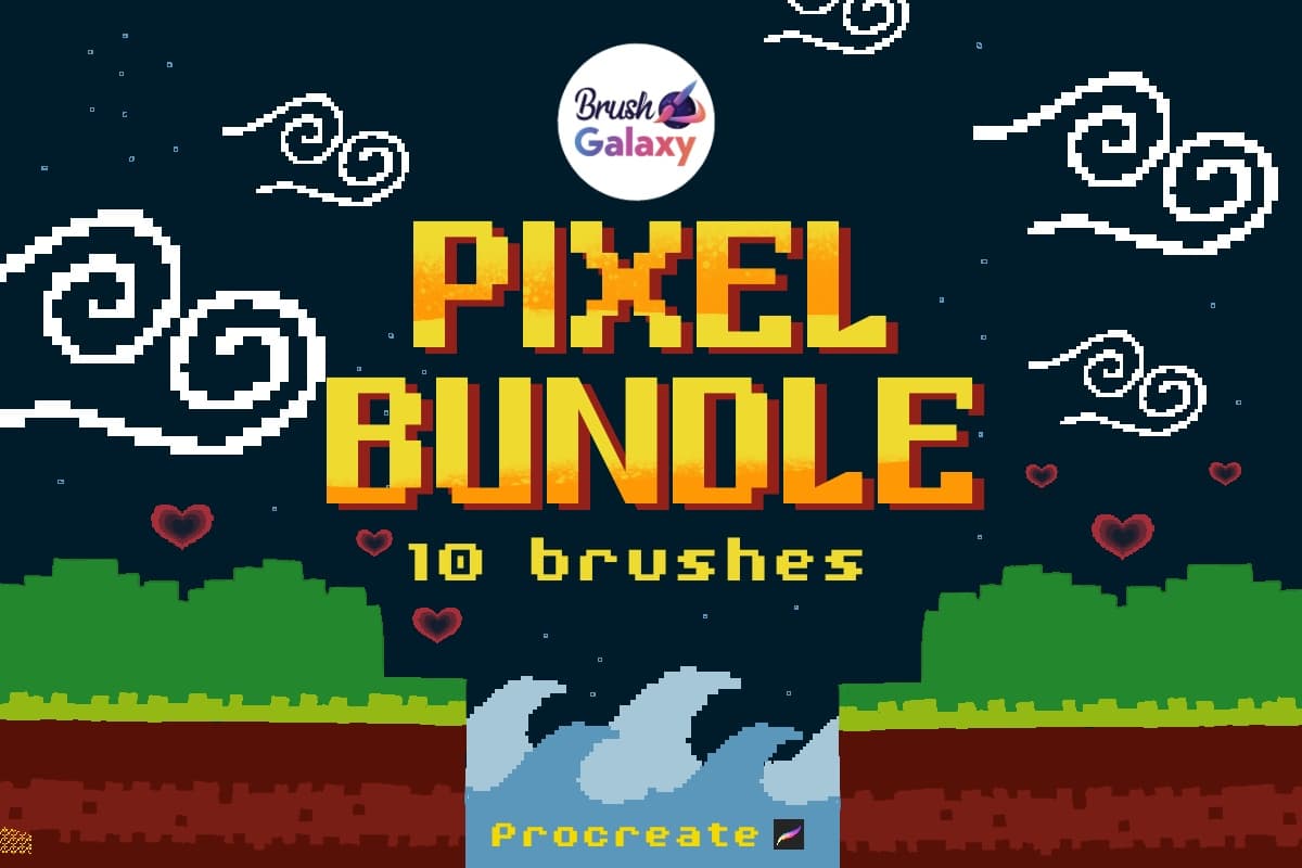 Pixel Bundle Brush Set