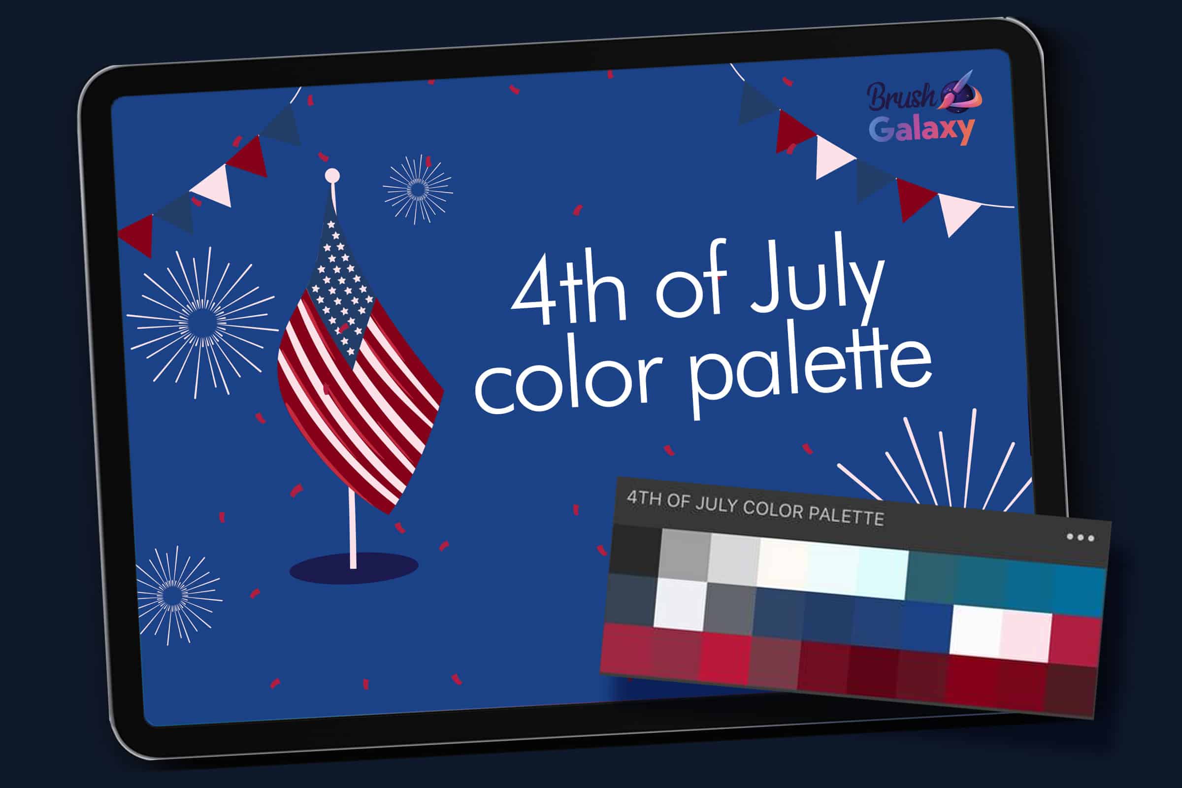 4th of July Color Palette