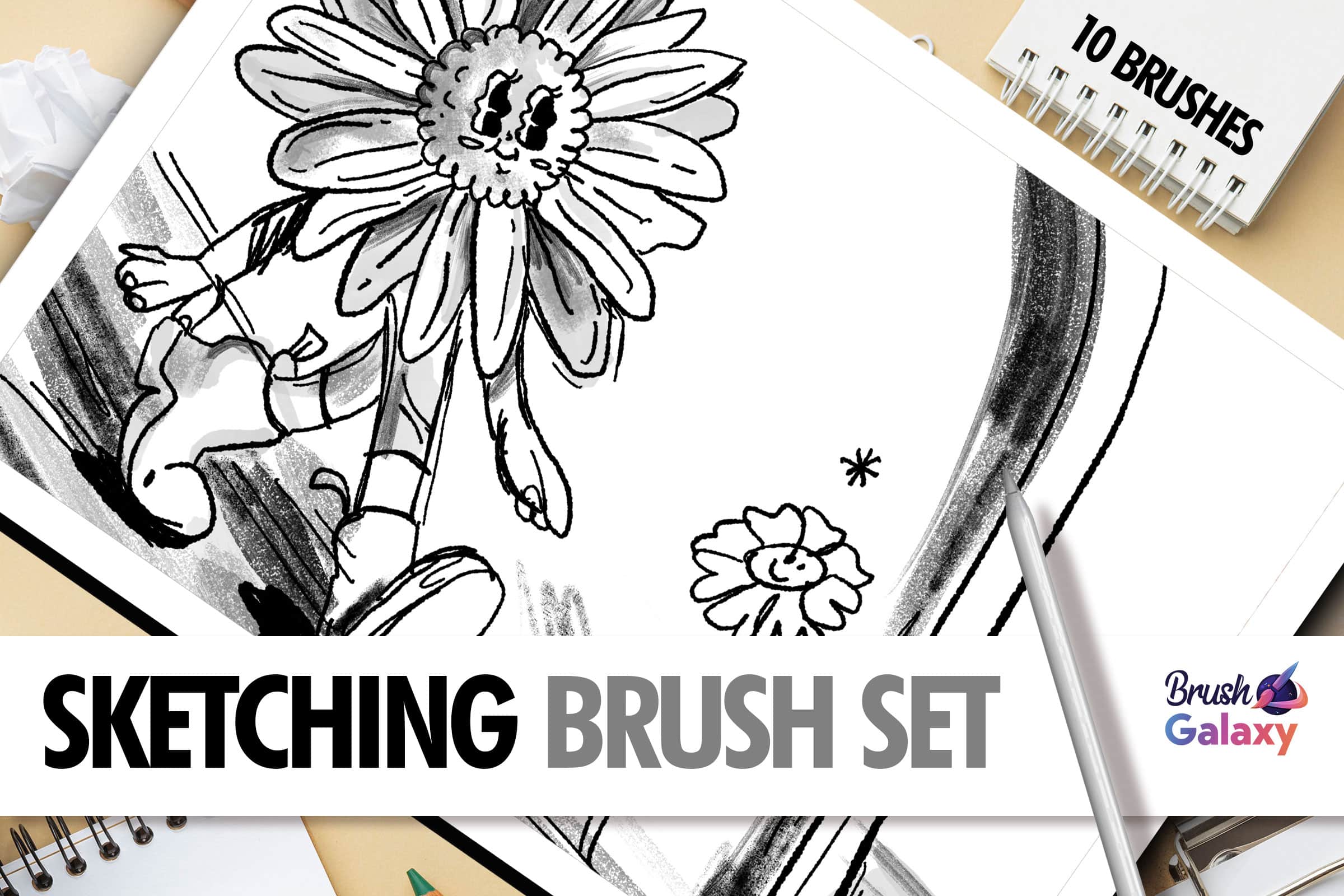 Sketching Brush Set