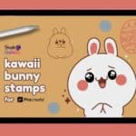 Kawaii Bunny Stamp Set
