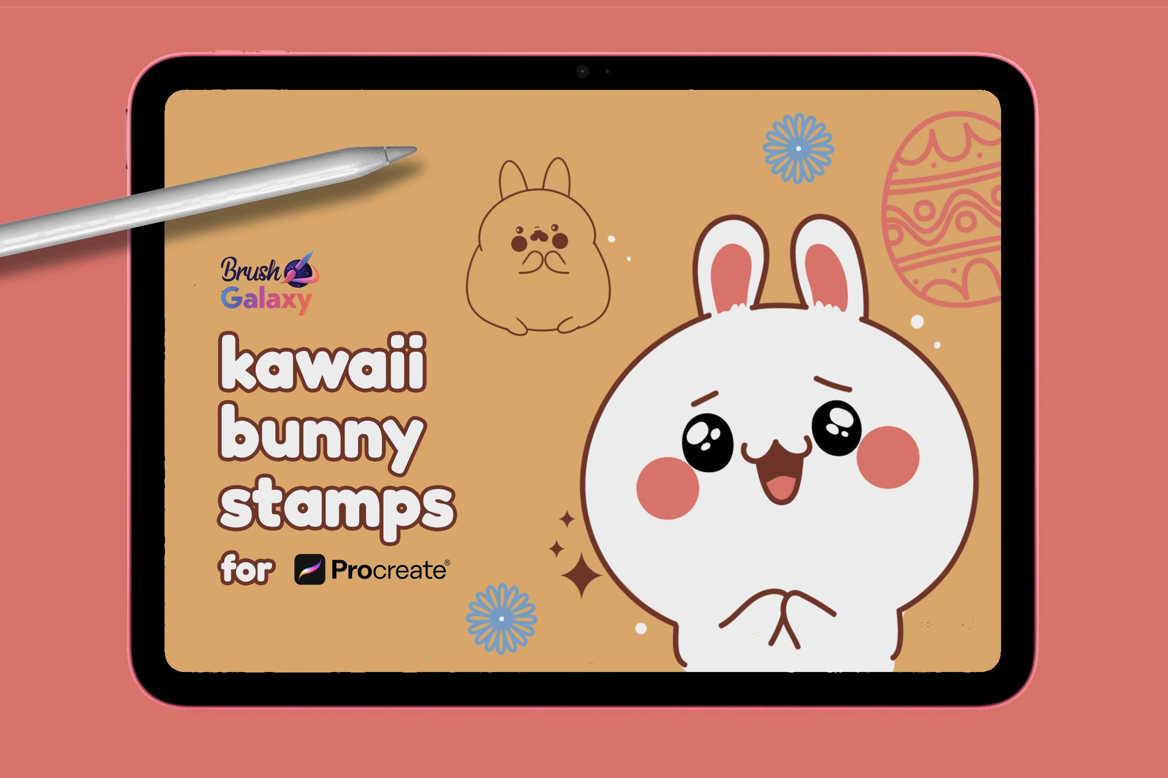 Kawaii Bunny Stamp Set