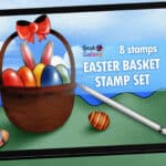 Easter Basket Stamp Set