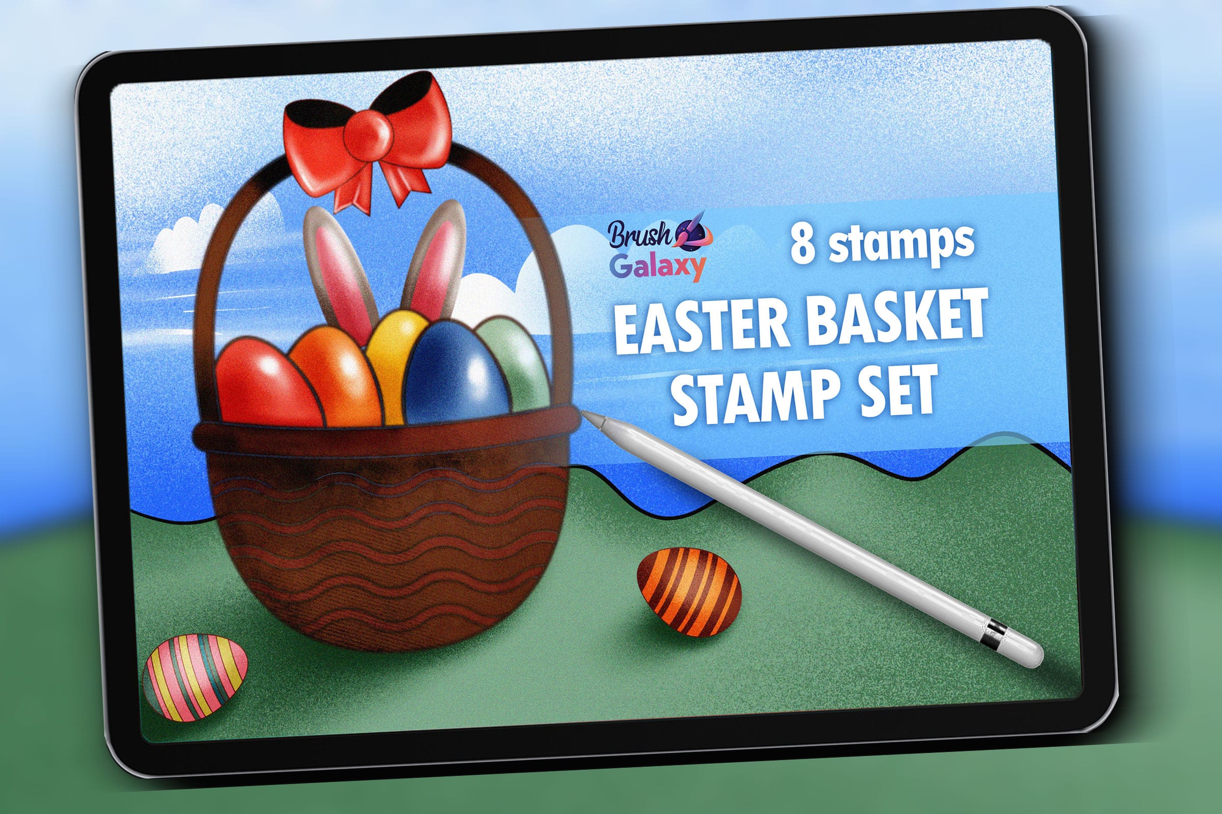 Easter Basket Stamp Set