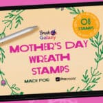 Mother’s Day Wreath Stamp Set